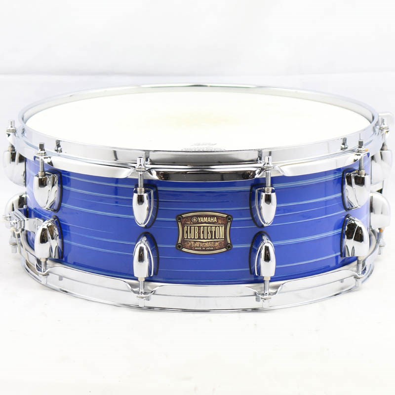 YAMAHA Club Custom Snare Drum 14×5.5 - Swirl Blue CCS1455 SWBの画像